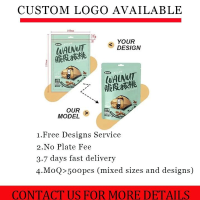 彩色定制印花牛皮纸可再密封袋食品级包装立式高阻隔袋坚果包装